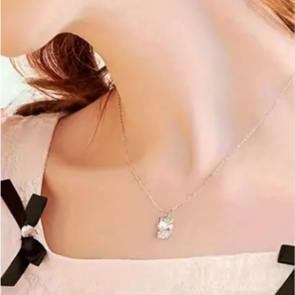 Hello Kitty Silver Necklace - Picture 4 of 5